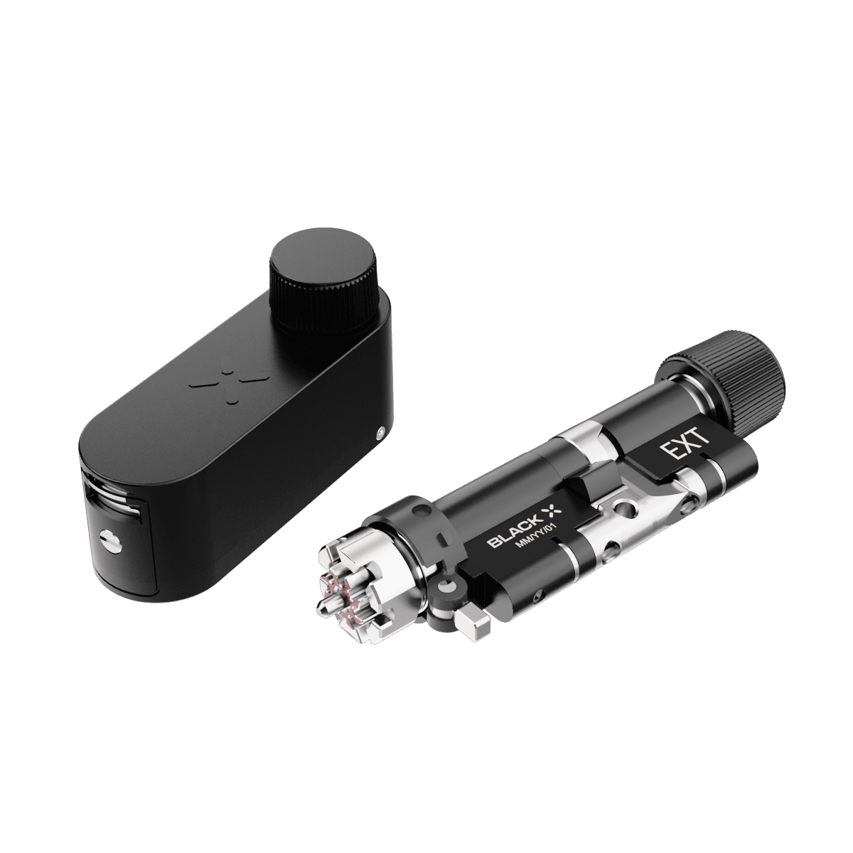 ABS Black X smart lock cylinder and thumbturn module