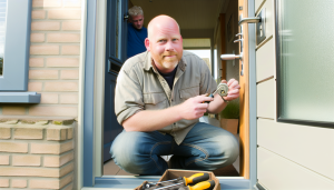 How can I ensure my garage door stays secure when I'm away for an extended period?